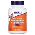 NOW Foods, Extra Strength Glucosamine & Chondroitin, 60 Tablets - Supply Center USA