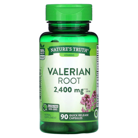 Nature's Truth, Valerian Root, 1,200 mg, 90 Quick Release Capsules - Supply Center USA