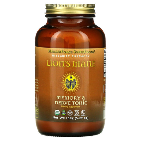 HealthForce Superfoods, Integrity Extracts, Lion's Mane, 5.29 oz (150 g) - Supply Center USA