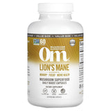 Om Mushrooms, Lions's Mane Mushroom Superfood, 667 mg, 90 Vegetable Capsules - Supply Center USA