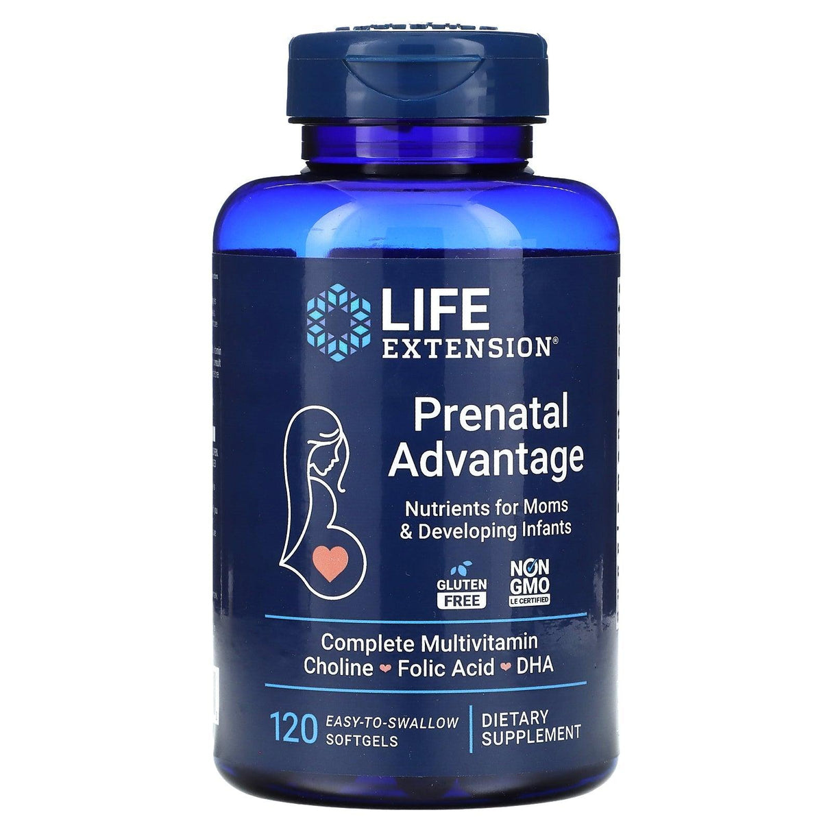 Life Extension, Prenatal Advantage, 120 Easy-To-Swallow Softgels - Supply Center USA