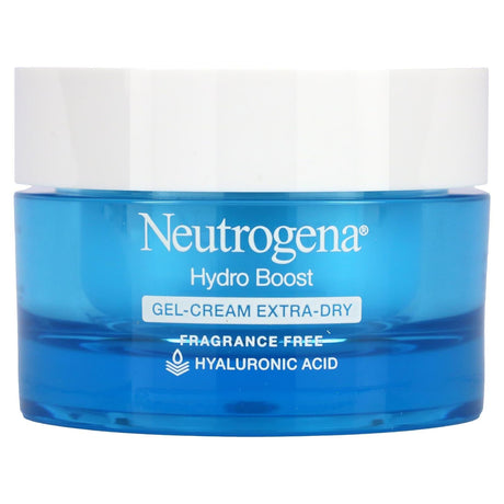 Neutrogena, Hydro Boost, Gel-Cream, Extra-Dry Skin, Fragrance-Free, 1.7 oz (48 g) - Supply Center USA