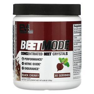 EVLution Nutrition, BeetMode, Concentrated Beet Crystals, Black Cherry, 6.88 oz (195 g) - Supply Center USA