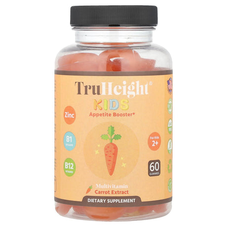 TruHeight, Kids, Appetite Booster Gummies, For Kids 2+, 60 Gummies - Supply Center USA