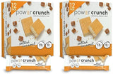 Power Crunch Protein Wafer Bars, High Protein Snacks with Delicious Taste, Red Velvet, 1.4 Ounce (12 Count)