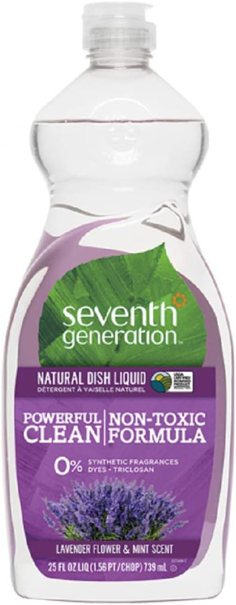 Seventh Generation Dish Liquid Soap Free & Clear Liquid Soap Pack of 6 Dishwashing Soap Dish Soap for Sensitive Skin 19 Oz