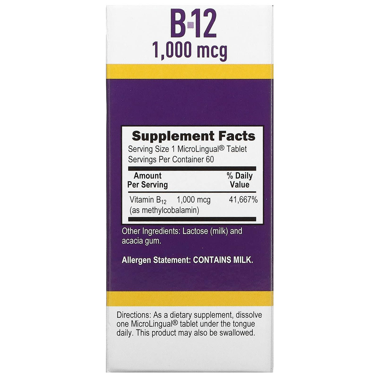 Superior Source, Methylcobalamin B-12, 10,000 mcg, 30 MicroLingual Instant Dissolve Tablets - Supply Center USA