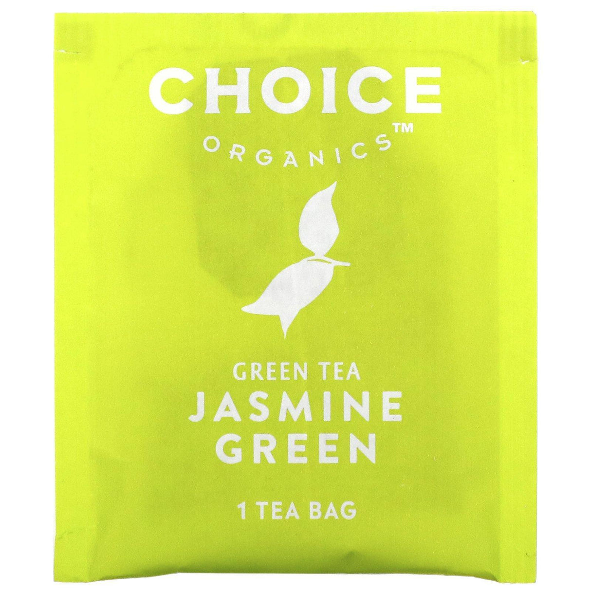 Choice Organic Teas, Green Tea, Jasmine Green, 16 Tea Bags, .85 oz (24 g) - Supply Center USA