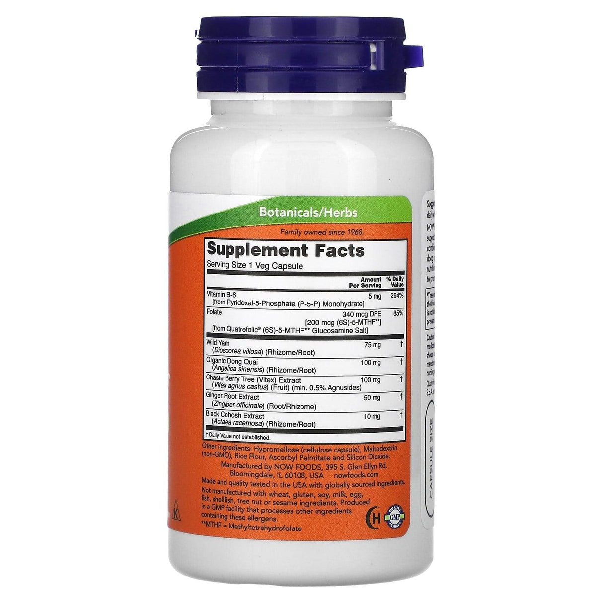 NOW Foods, Female Balance, 90 Veg Capsules - Supply Center USA