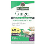 Nature's Answer, Ginger, 125 mg, 60 Vegetarian Capsules - Supply Center USA