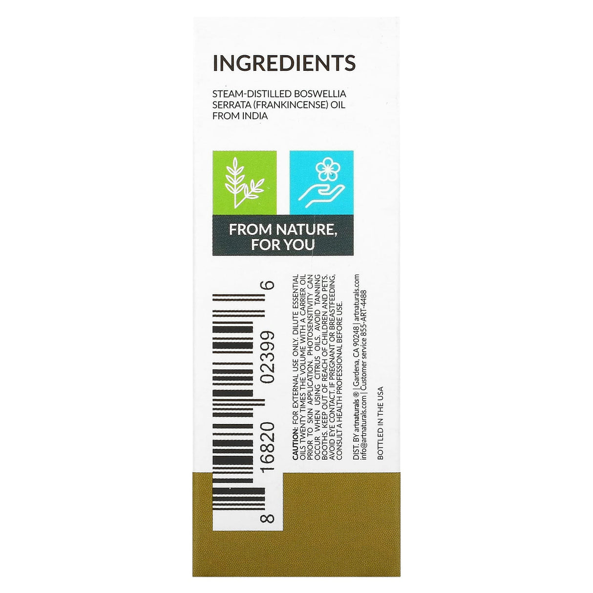 Artnaturals, Frankincense Oil, 0.50 fl oz (15 ml)
