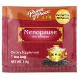 Prince of Peace, Herbal Tea, Menopause, For Women, 18 Tea Bags, 1.14 oz (32.4 g) - Supply Center USA