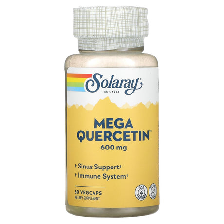 Solaray, Mega Quercetin, 600 mg, 60 VegCaps - Supply Center USA