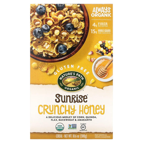 Nature's Path, Organic Sunrise Crunchy Vanilla Cereal , 10.6 oz (300 g) - Supply Center USA