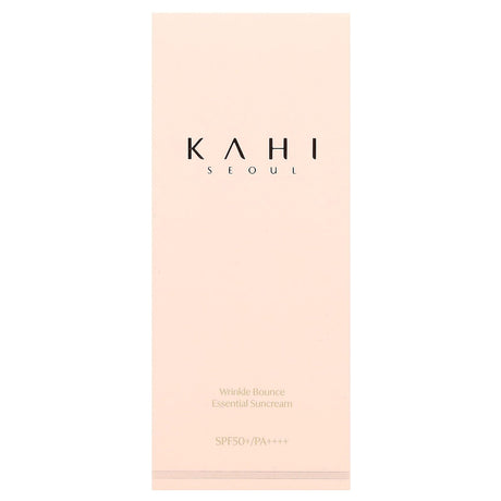 Kahi, Wrinkle Bounce Essential Suncream, SPF 50+ PA++++, 50 ml - Supply Center USA