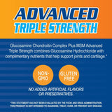 21st Century, Glucosamine Chondroitin Complex Plus MSM, Advanced Triple Strength, 120 Tablets - Supply Center USA