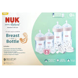 NUK, Smooth Flow, Anti-Colic Bottle Newborn Gift Set, 0+ Months, 11 Pieces - Supply Center USA