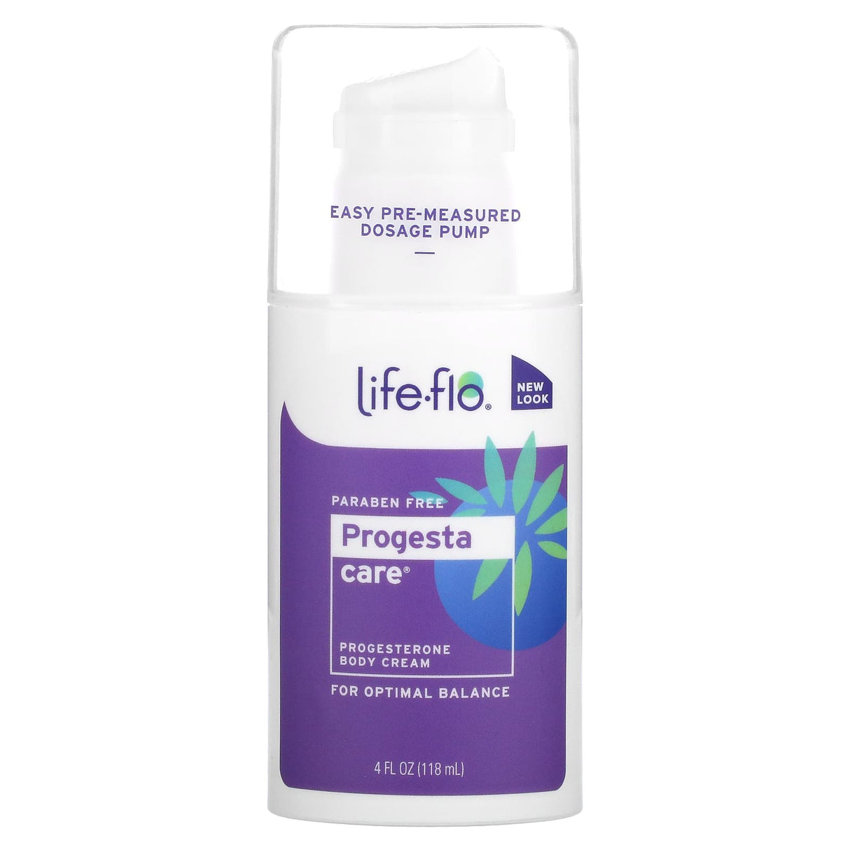 Life-flo, Progesta Care, Progesterone Body Cream, 4 fl oz (118 ml) (Discontinued Item)