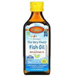 Carlson Labs, Kid's Norwegian, The Very Finest Fish Oil, Natural Lemon, 800 mg, 6.7 fl oz (200 ml) - Supply Center USA