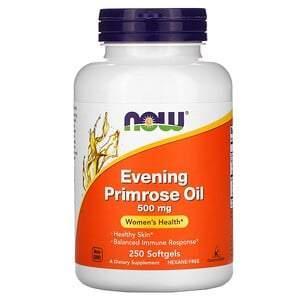 Now Foods, Evening Primrose Oil, 500 mg, 250 Softgels - Supply Center USA