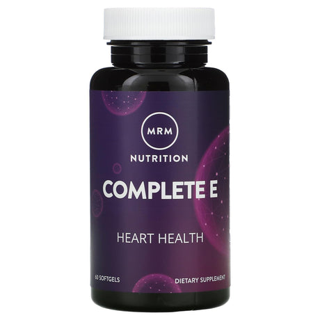 MRM Nutrition, Complete E, 60 Softgels - Supply Center USA