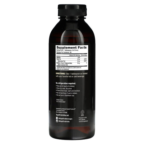 RAPIDFIRE, MCT Oil, 15 fl oz (443 ml) - Supply Center USA