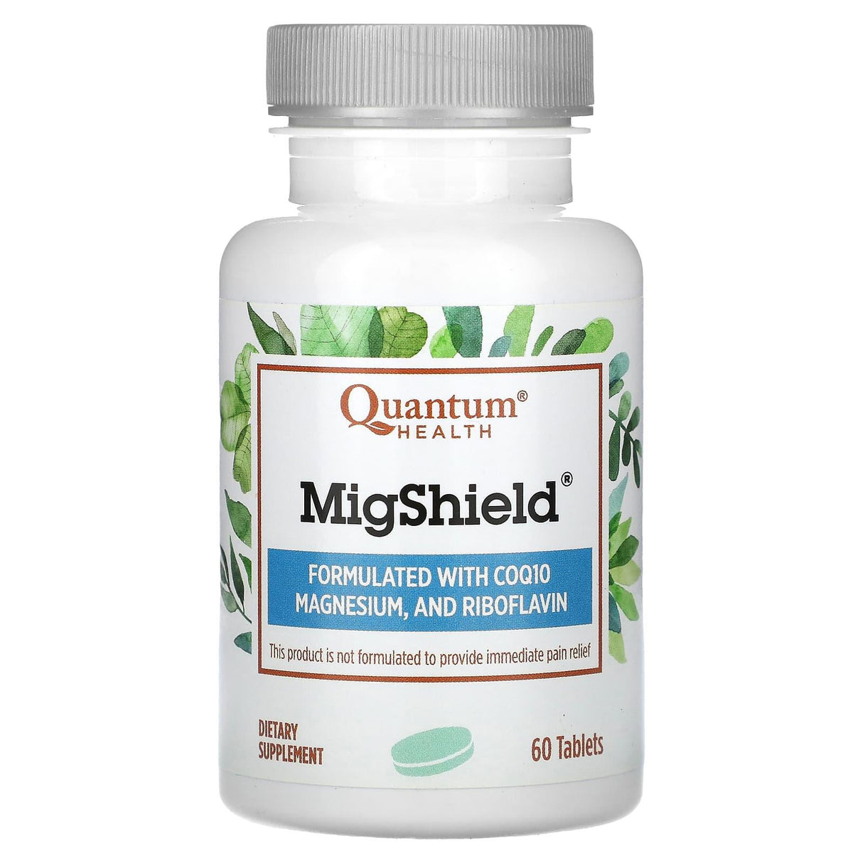 Quantum Health, MigShield, 60 Tablets - Supply Center USA