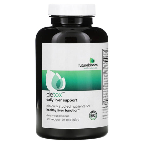 Futurebiotics, Detox, Daily Liver Support, 120 Vegetarian Capsules - Supply Center USA