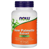 Now Foods, Saw Palmetto Extract, With Pumpkin Seed Oil and Zinc, 160 mg, 90 Softgels - Supply Center USA