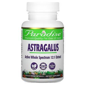 Paradise Herbs, Astragalus, 60 Vegetarian Capsules - Supply Center USA