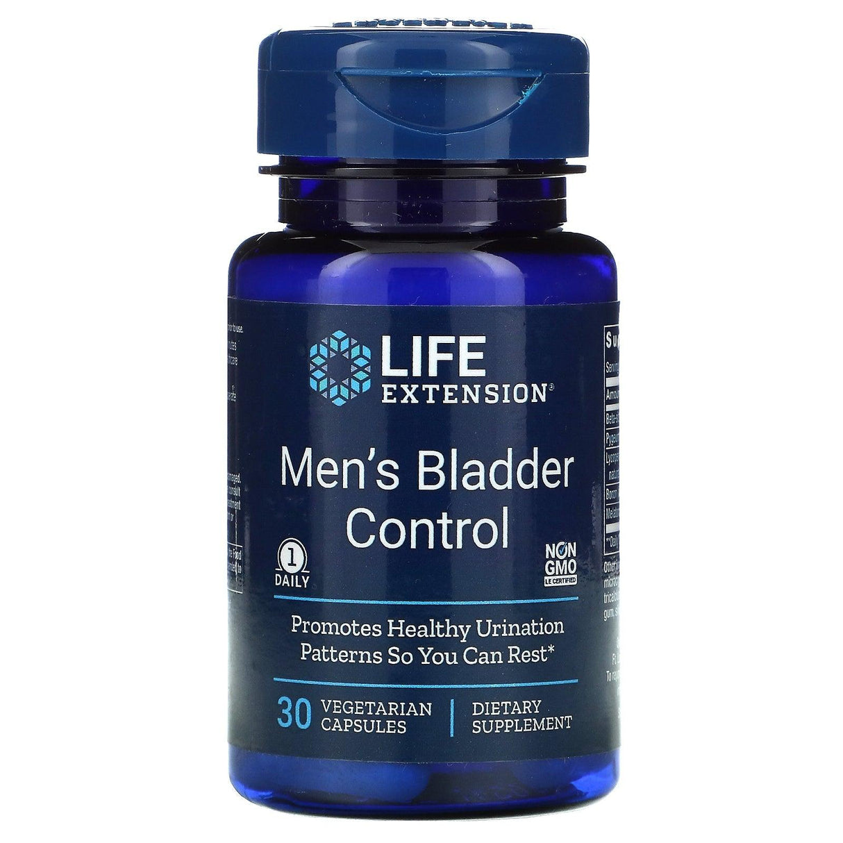 Life Extension, Men's Bladder Control, 30 Vegetarian Capsules - Supply Center USA