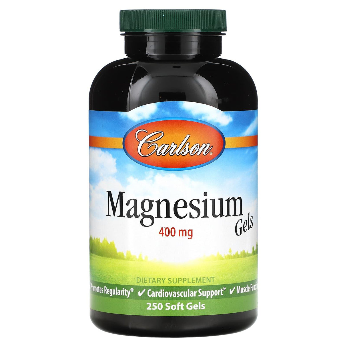 Carlson, Magnesium Gels, 400 mg, 100 Soft Gels - Supply Center USA