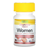 Super Nutrition, SimplyOne, Women, Multivitamin + Supporting Herbs, Wild-Berry, 30 Chewables - Supply Center USA