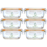 Sage Spoonfuls, Tough Glass Baby Food Jars, 6 Pack, 4 oz (120 ml) Each - Supply Center USA