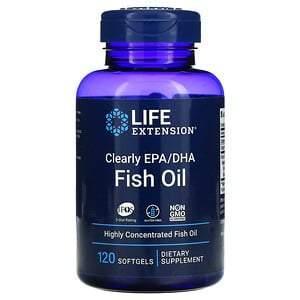 Life Extension, Clearly EPA/DHA Fish Oil, 120 Softgels - Supply Center USA