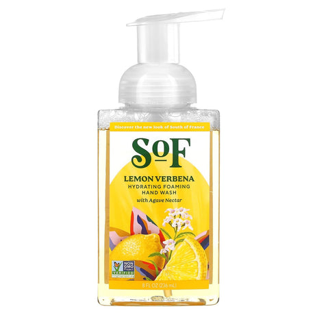 SoF, Hydrating Foaming Hand Wash with Agave Nectar, Almond Gourmande, 8 fl oz (236 ml) - Supply Center USA