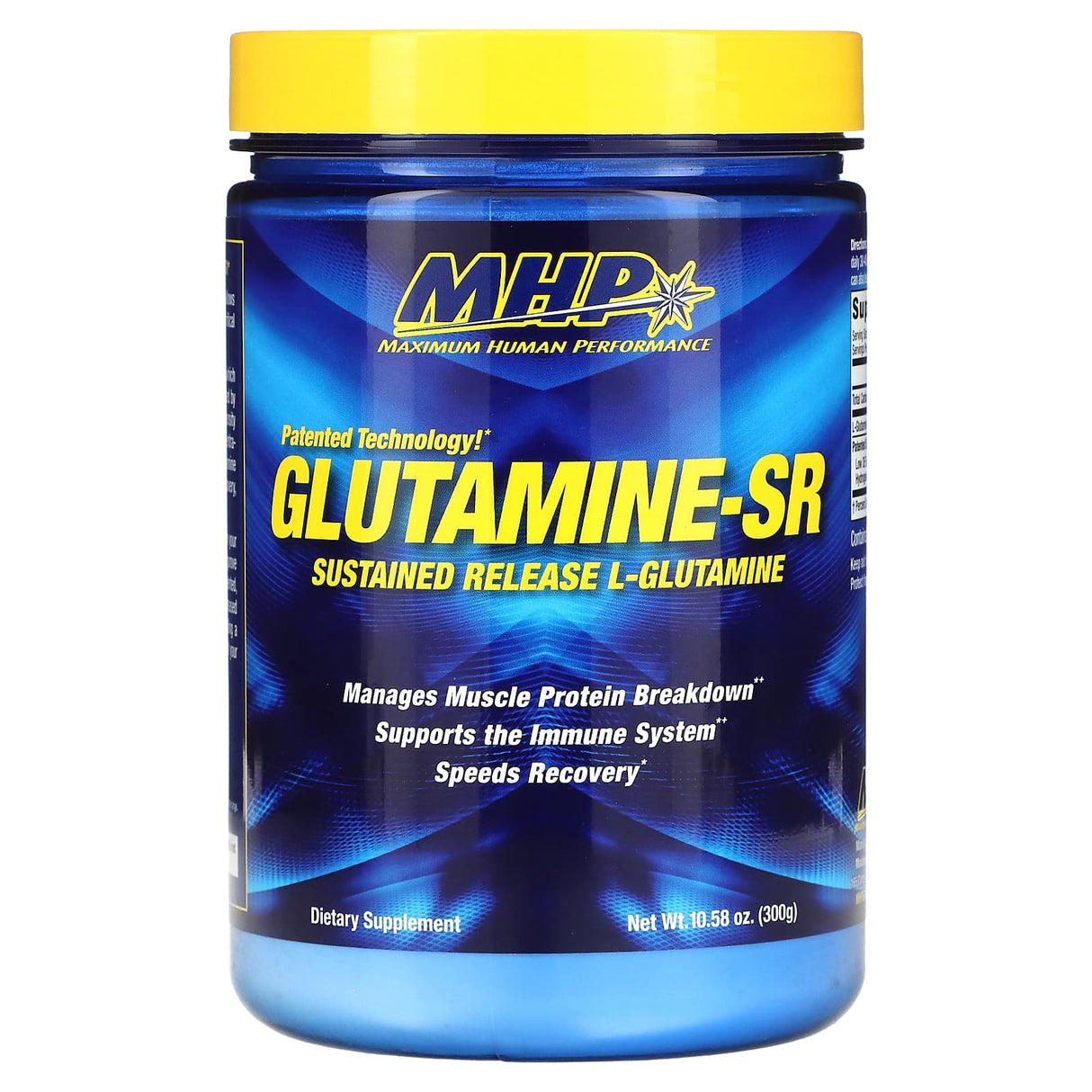 MHP, Glutamine-SR, 10.58 oz (300 g) - Supply Center USA
