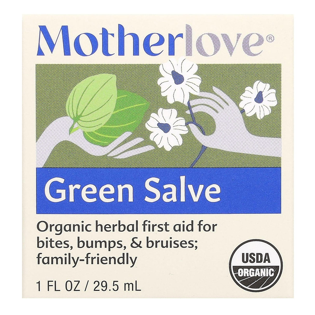 Motherlove, Green Salve, 1 fl oz (29.5 ml) - Supply Center USA