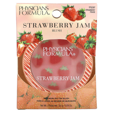 Physicians Formula, Murumuru Butter Blush, Strawberry Jam, 0.19 oz (5.5 g) - Supply Center USA