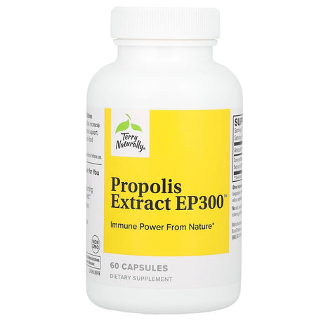 Terry Naturally, Propolis Extract EP300, 60 Capsules - Supply Center USA