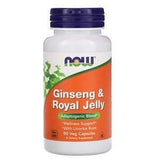 Now Foods, Ginseng & Royal Jelly, 90 Veg Capsules - Supply Center USA