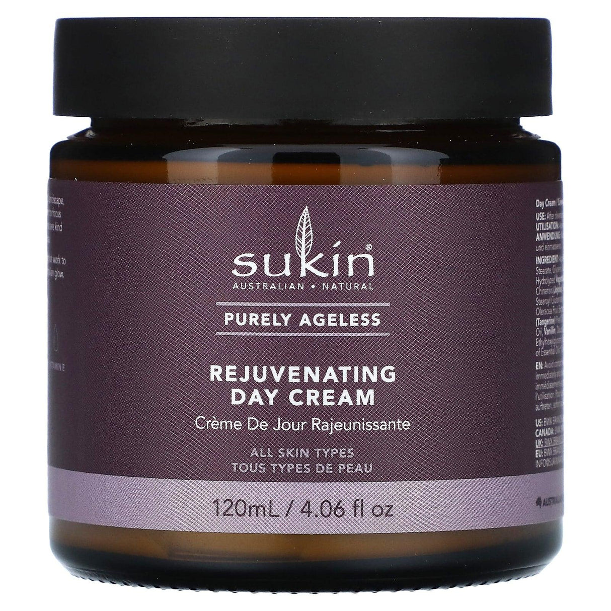 Sukin, Purely Ageless, Moisturizing Duo, 2 Piece Set, 4. 06 fl oz (120 ml) Each - Supply Center USA