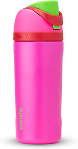 Owala Freesip Insulated Stainless Steel Water Bottle with Straw for Sports, Travel, and School Bpa-Free Sports Water Bottle, 24 Oz, Shy Marshmallow