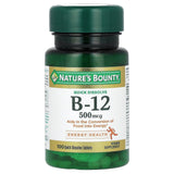 Nature's Bounty, Vitamin B-12, Natural Cherry, 500 mcg, 100 Quick Dissolve Tablets - Supply Center USA