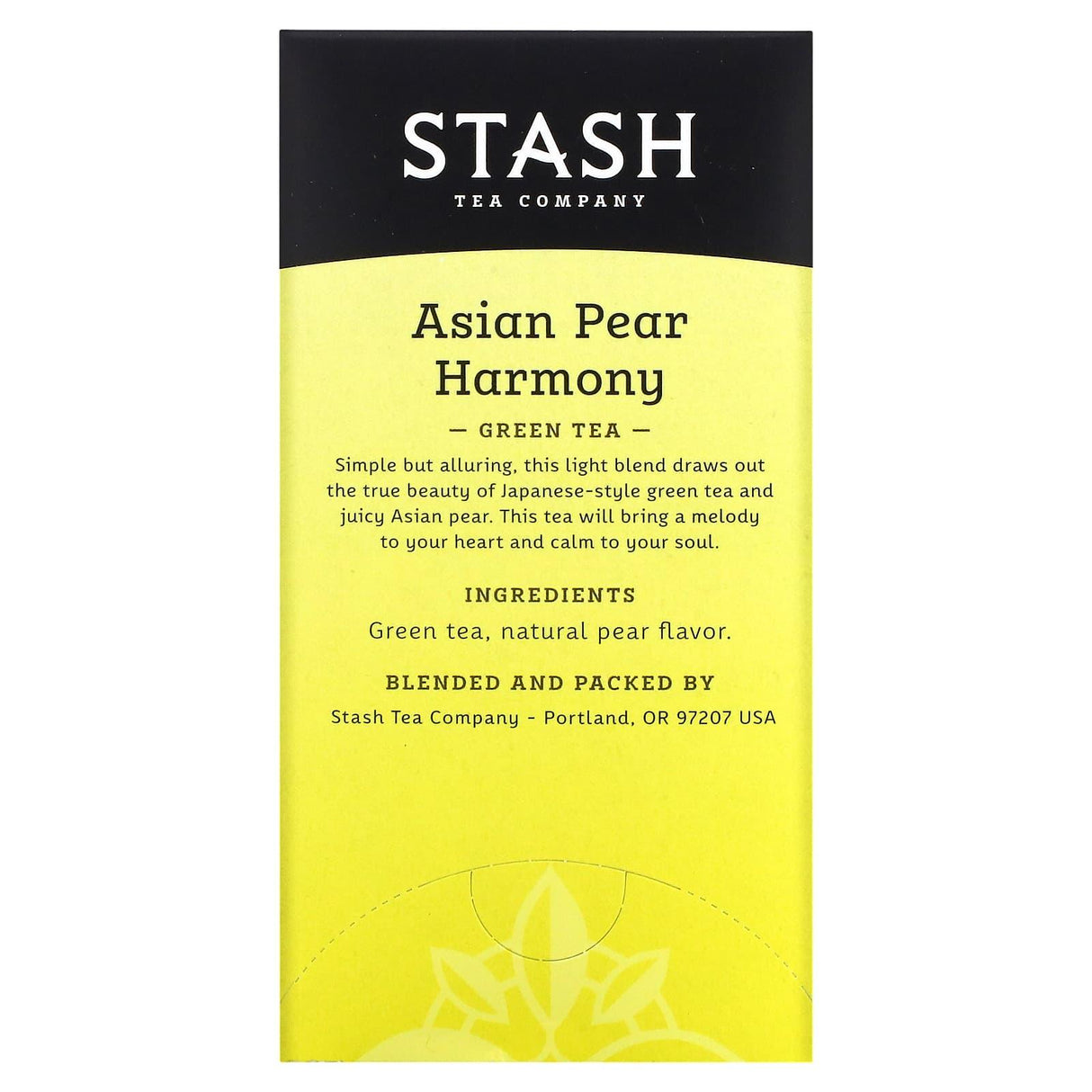 Stash Tea, Green Tea, Jasmine Blossom, 20 Tea Bags, 1.3 oz (38 g) - Supply Center USA