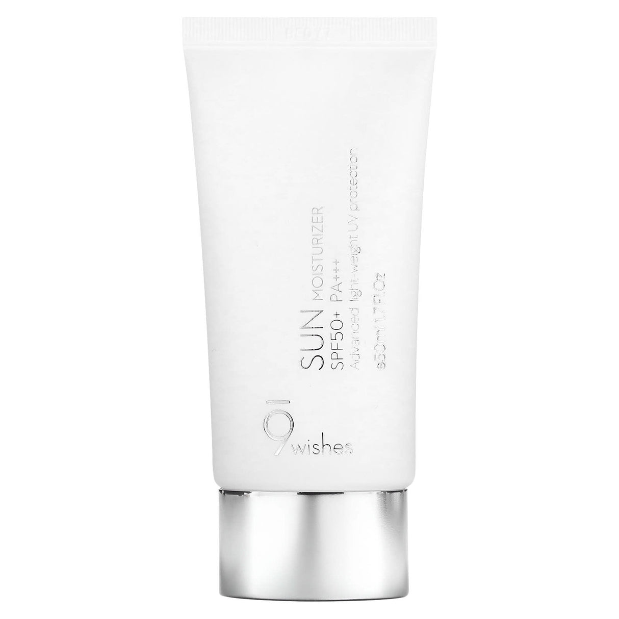 9Wishes, Sun Moisturizer, SPF 50+ PA+++, 1.7 fl oz (50 ml)
