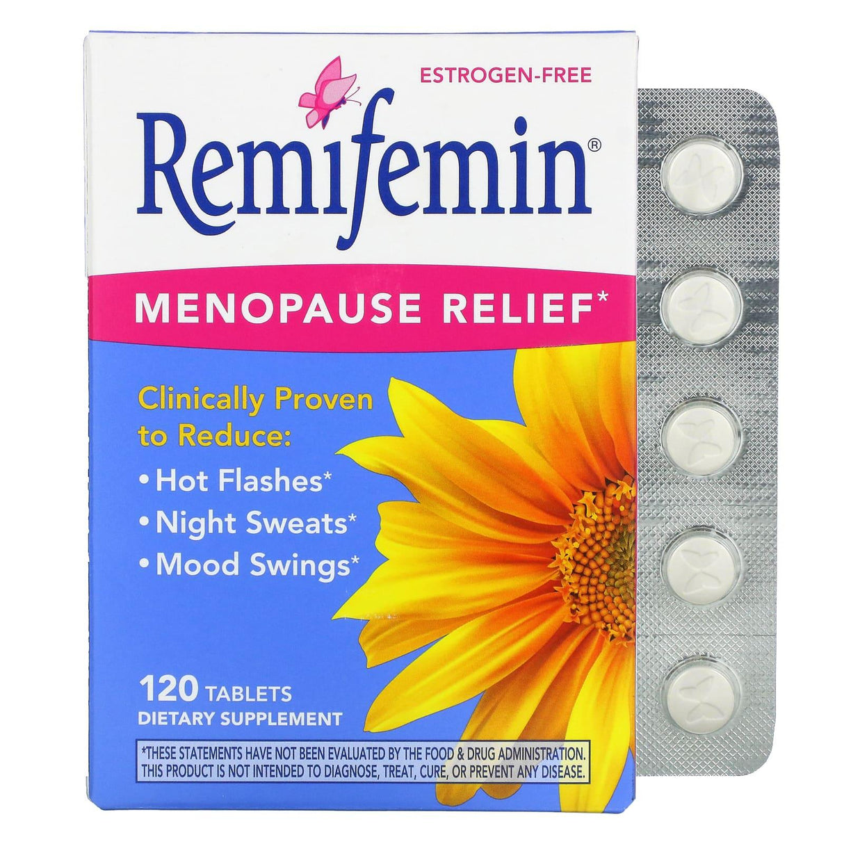 Nature's Way, Remifemin, Menopause Relief, 120 Tablets - Supply Center USA