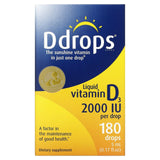 Ddrops, Liquid Vitamin D3, 2,000 IU, 0.17 fl oz (5 ml) - Supply Center USA