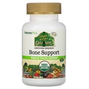 Nature's Plus, Source of Life Garden, Organic Bone Support, 120 Vegan Capsules - Supply Center USA