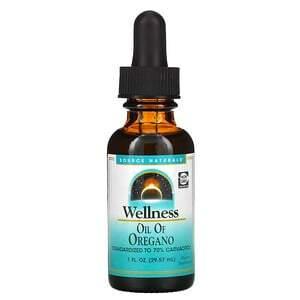 Source Naturals, Wellness, Oil of Oregano, 1 fl oz (29.57 ml) - HealthCentralUSA